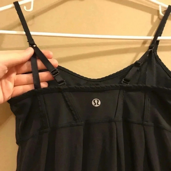 Lululemon Women’s Debut Tank Yoga Gym Workout Training Running Black Size 4 - Picture 8 of 15
